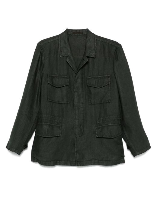 Boglioli Green 100% Linen Flax Jacket for men
