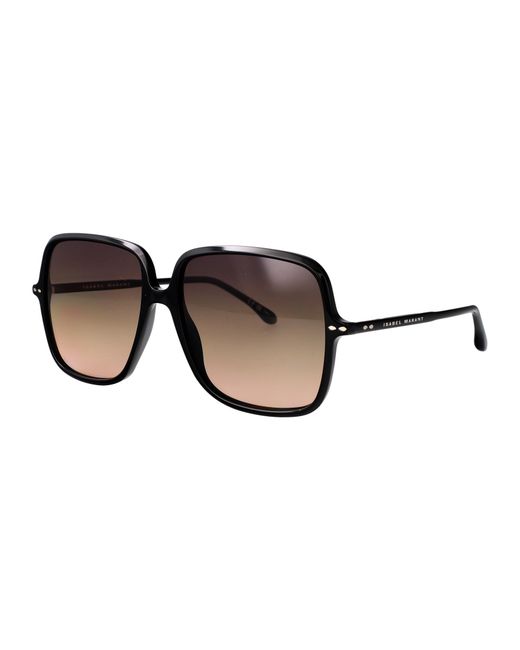 Isabel Marant Brown Acetate Sunglasses