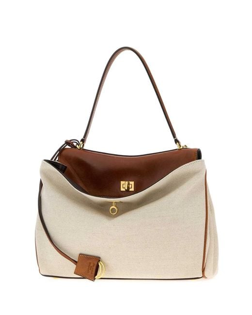 Balenciaga Brown Rodeo Top Handle M