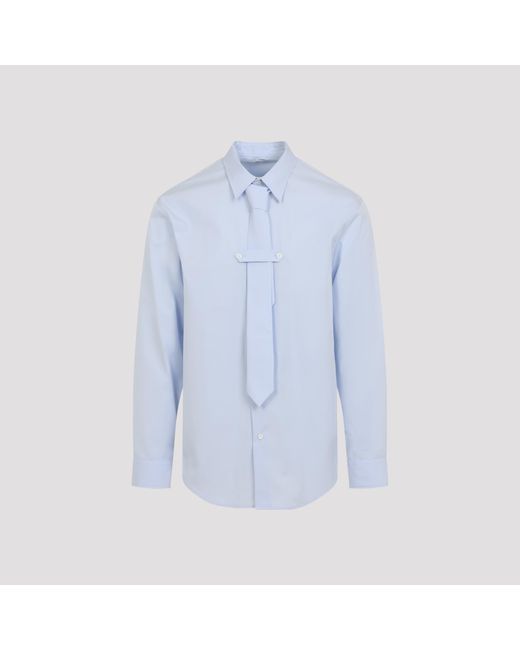 Dries Van Noten Blue Light Cilian Shirt for men