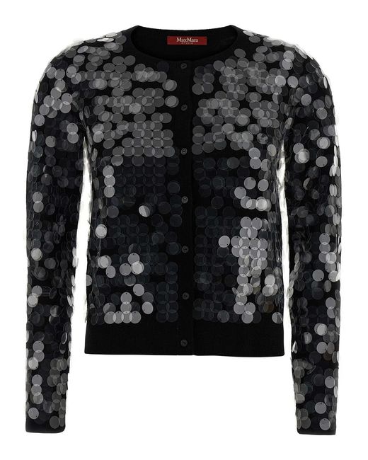 Max Mara Black 'Necton' Cardigan