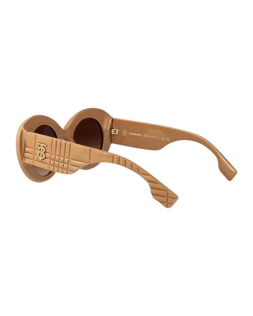Burberry Brown Acetate Sunglasses