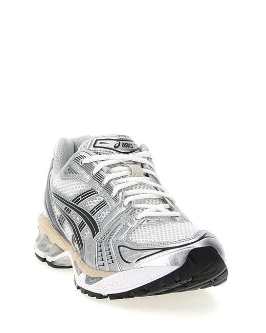 Asics White 'Gel Kayano 14' Sneakers