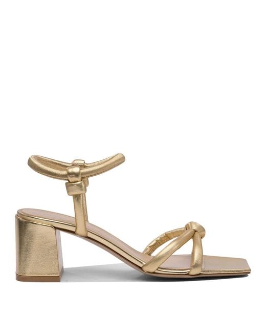 Gianvito Rossi Natural "Juno 55 Mm" Heeled Sandals