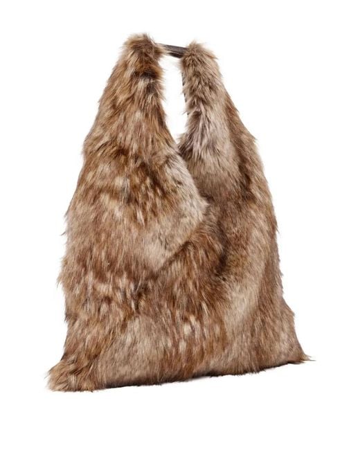 MM6 by Maison Margiela Brown "Classic Japanese" Handbag