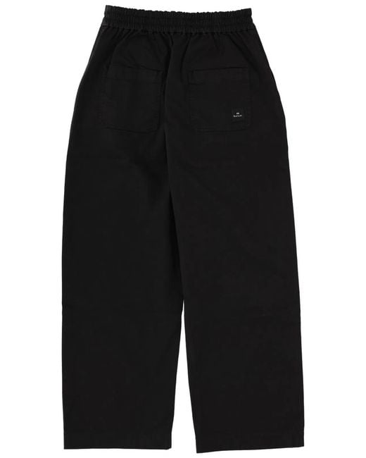 Paul Smith Black Ps Paul Smith Cotton Tailored Pants