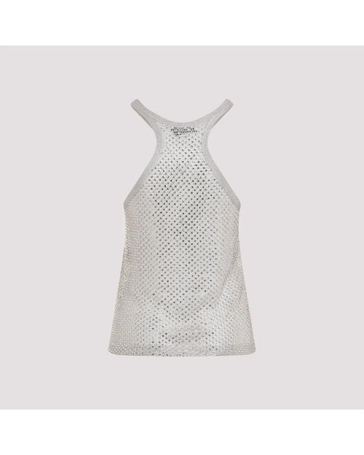 Tom Ford Gray Lurex Knit Top