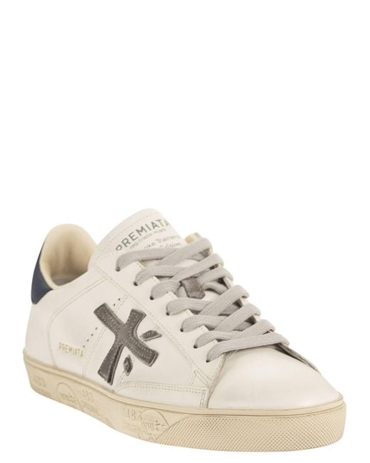 Premiata White Steven for men