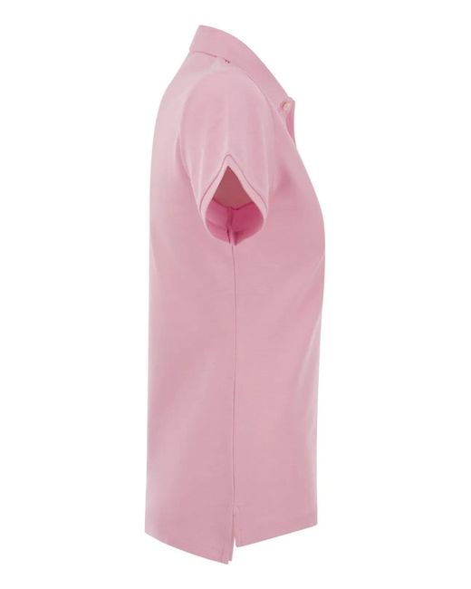 Polo Ralph Lauren Pink Cotton Polo Shirt