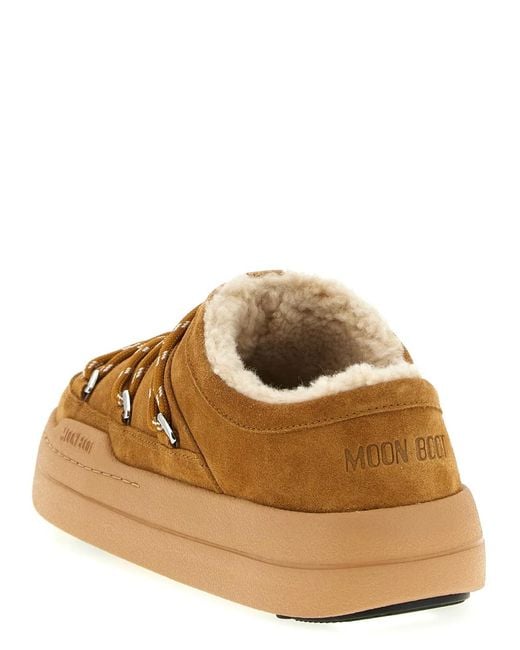 Moon Boot Brown 'Park Slipper' Mules
