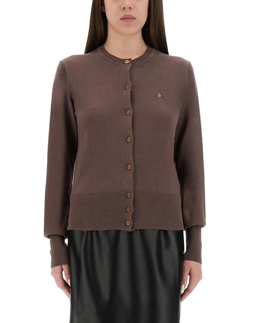 Vivienne Westwood Brown Cardigan "Bea"