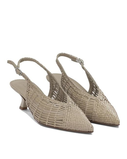 Pons Quintana White Heeled Shoes