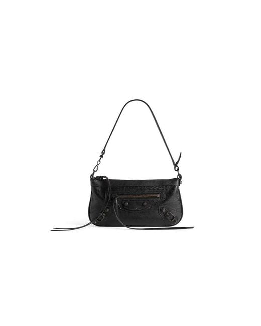 Balenciaga Black Le City Pouch On Strap