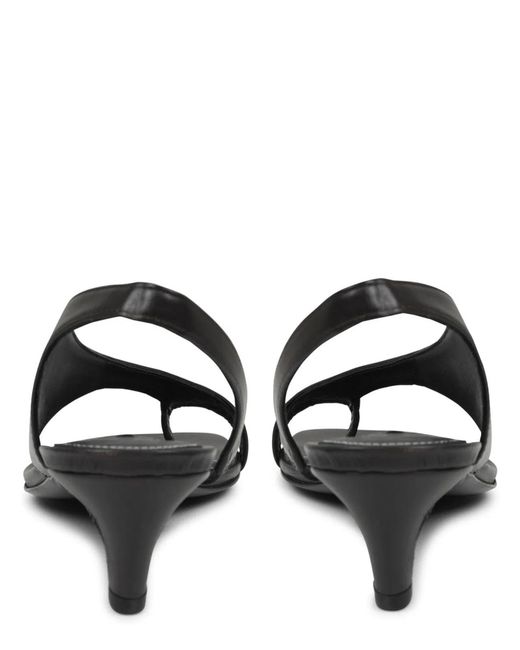 Totême Black Heeled Sandal