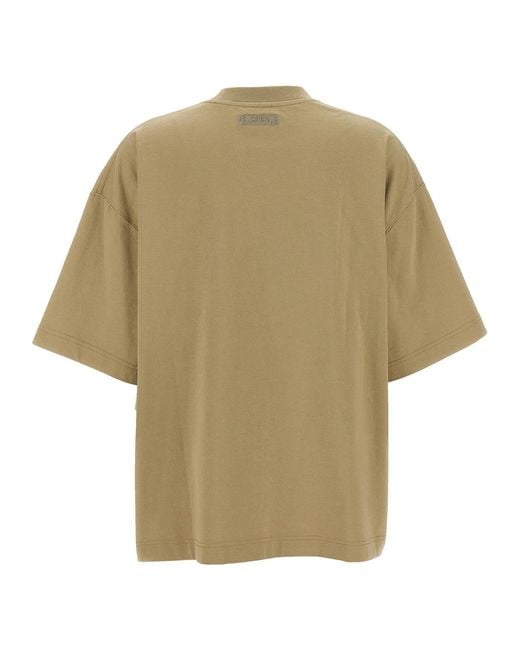 Vetements Natural 'Oval Logo' T-Shirt