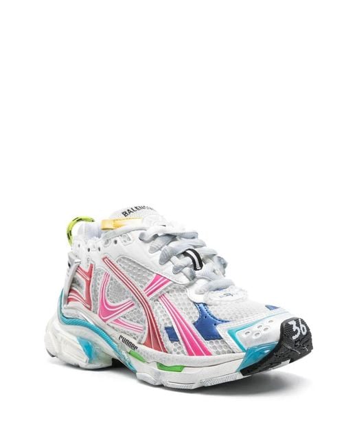 Balenciaga White Runner Sneakers