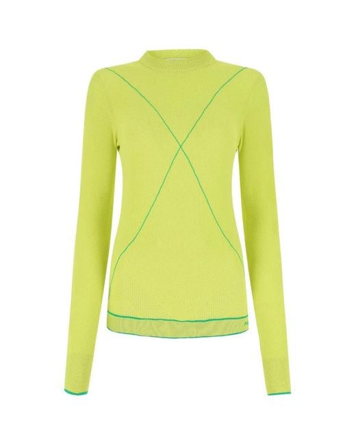 Bottega Veneta Yellow Maglione