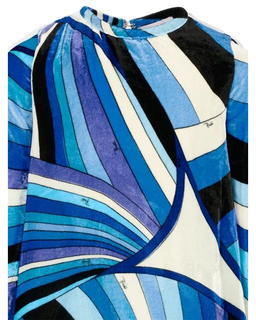 Emilio Pucci Blue Dress