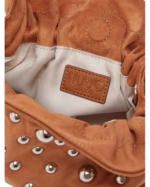 Liu Jo Brown Sequoia Leather Bag