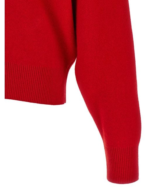 Jacquemus Red 'Le Cardigan Pelota' Cardigan for men