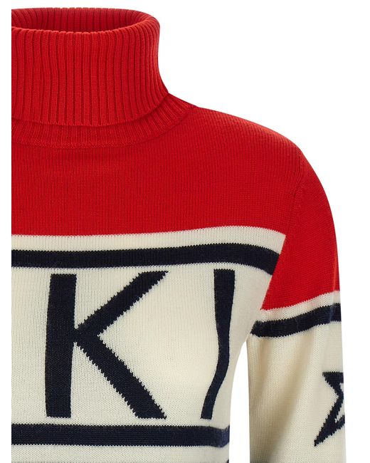 Perfect Moment Red 'Schild' Sweater