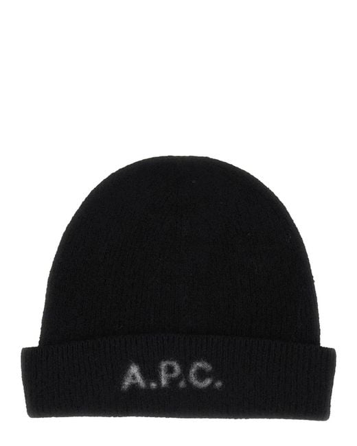 A.P.C. Black Berretto