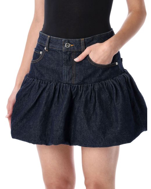 Ganni Blue Skirt
