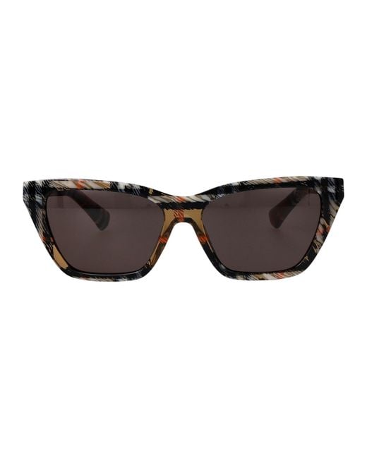 Burberry Brown Acetate Sunglasses