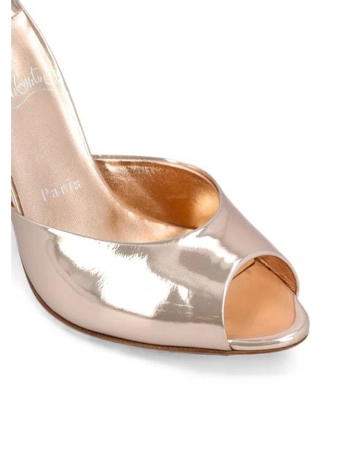 Christian Louboutin Natural Me Dolly Leather Mules
