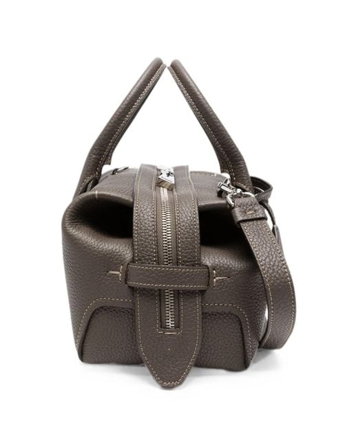 Tod's Gray Di Bag Mini Leather Handbag