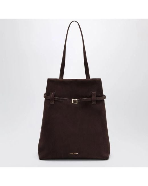 MANU Atelier Black Tote Du Jour Bag