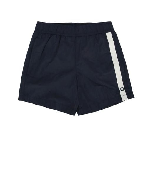 Moncler Blue Jr Swimwear