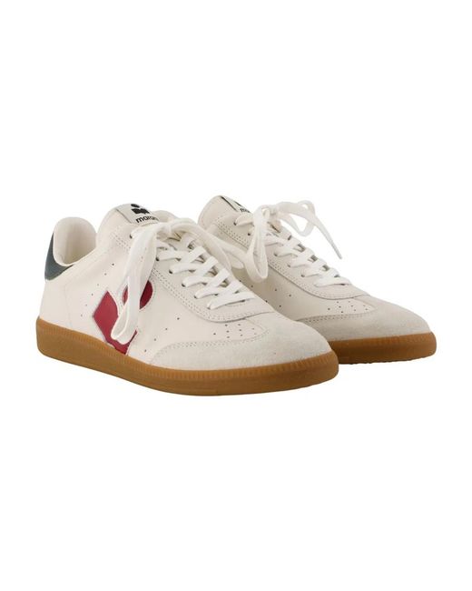 Isabel Marant Pink Bryce Trainers
