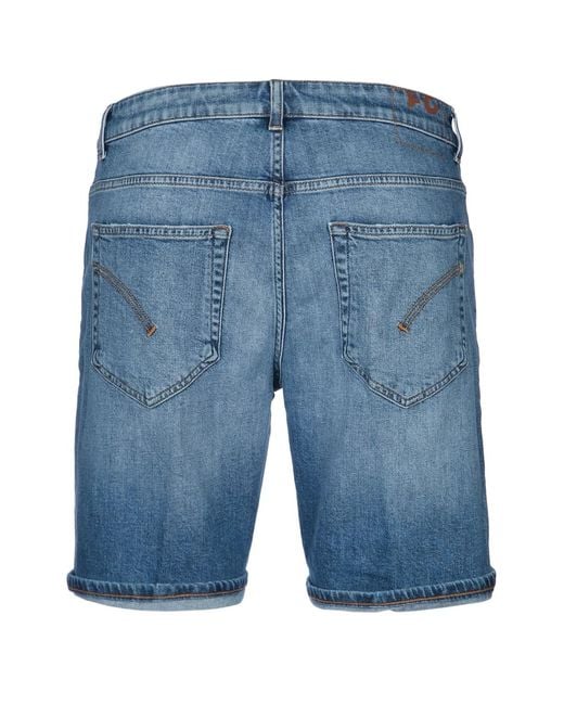 Dondup Blue Bermuda Derick for men