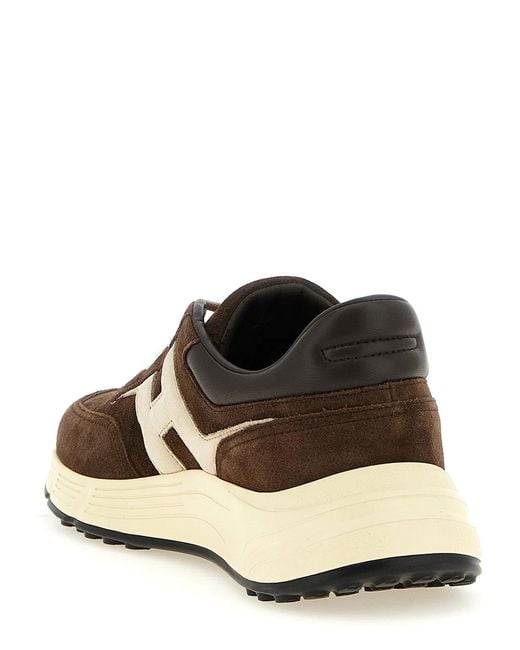 Hogan Brown Hyperlight' Sneakers for men