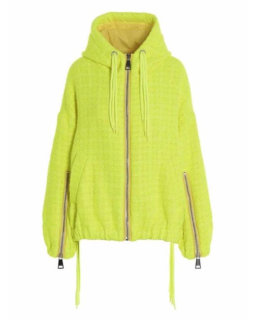 Khrisjoy Yellow 'Chris Windbreaker Tweed' Jacket