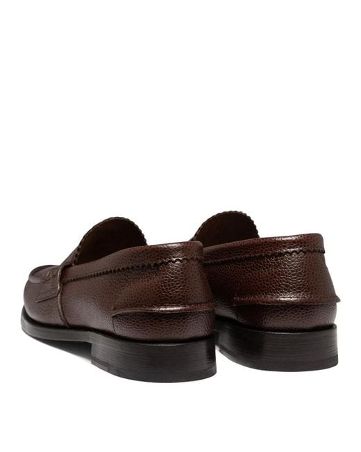 Saxone Of Scotland Brown "Arran" Loafers for men