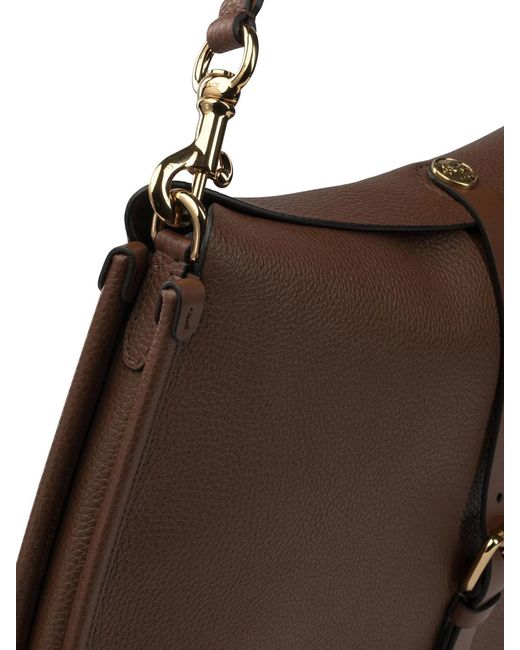 Etro Brown "Pony" Shoulder Bag