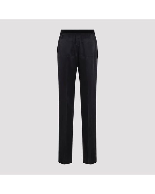 Tom Ford Blue Satin Pants