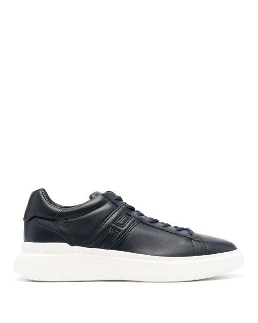 Hogan Blue H580 Leather Sneakers for men
