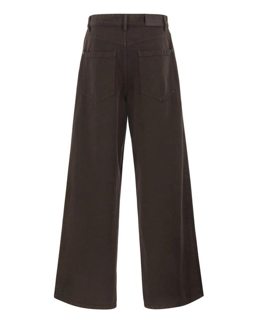 Brunello Cucinelli Gray Relaxed Trousers