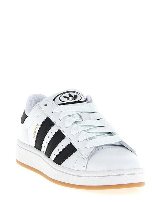 Adidas Originals White 'Campus 00S' Sneakers