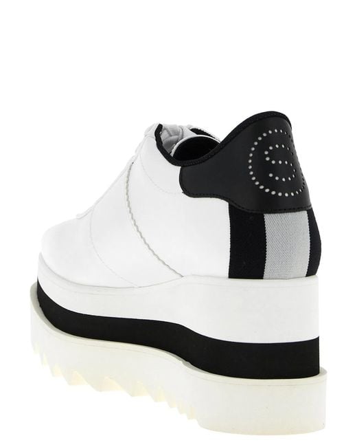 Stella McCartney White 'Elyse' Sneakers