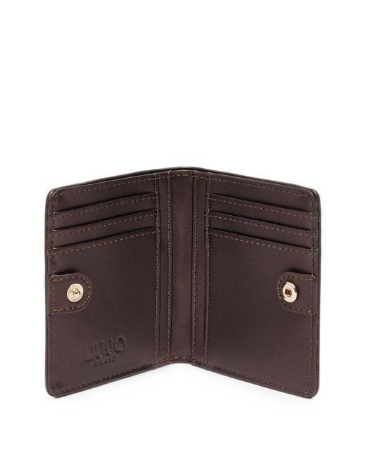 Liu Jo Brown Dark Polyurethane Wallet