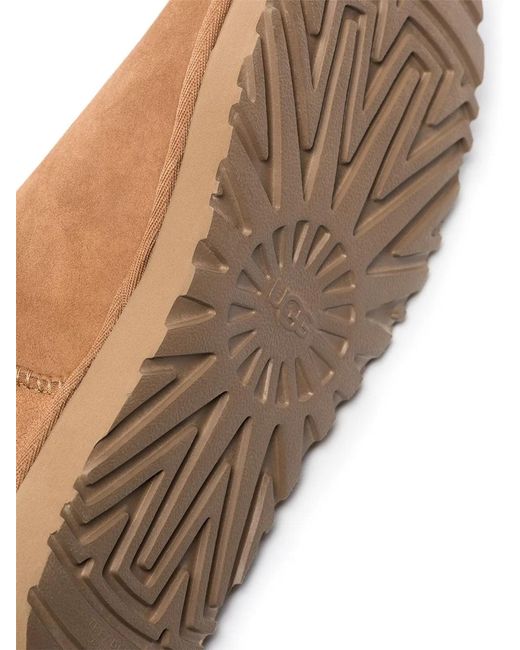 Ugg Brown Classic Ultra Mini Suede Boots For