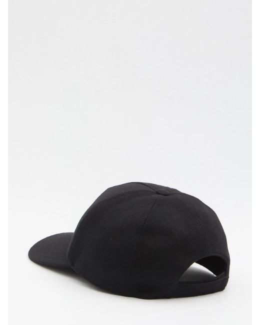 Fendi Black Ff Cap for men