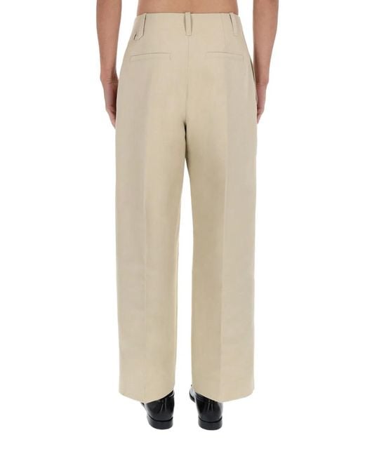 Jacquemus Natural Pastro Trousers for men