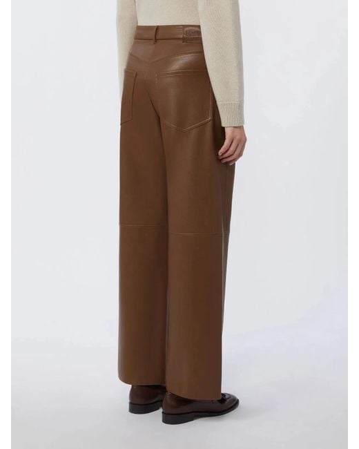 Max Mara Brown S Max Mara Smmsorriso Jersey Trouser