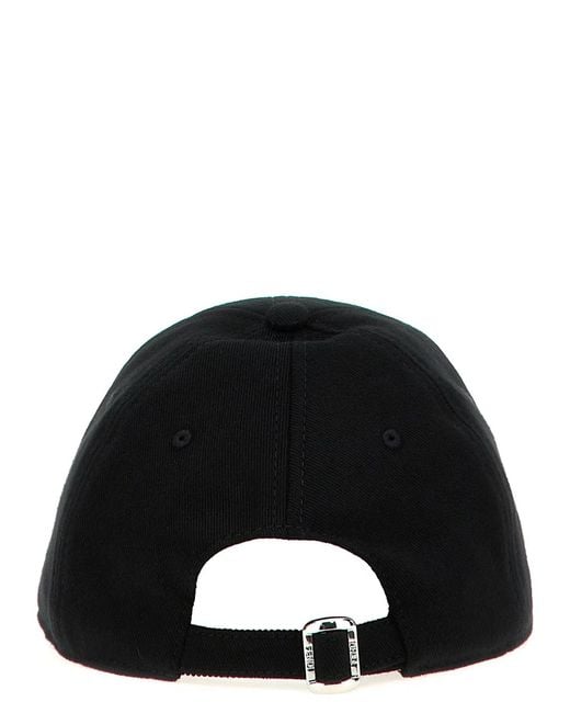 Fendi Black Logo Cap for men