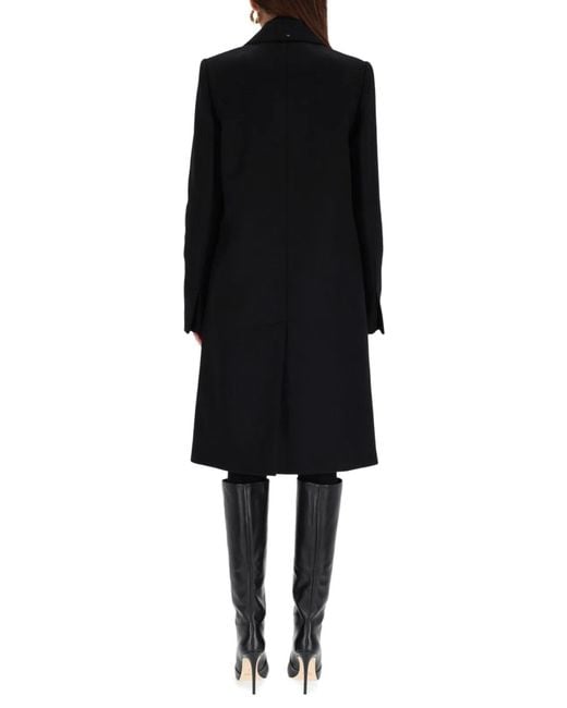 Sportmax Black Coat "Ala"